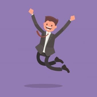 ilustración persona feliz